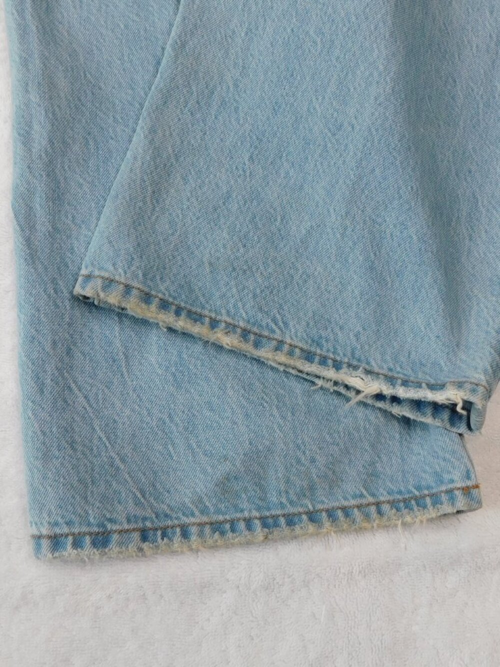 Abercrombie & Fitch Curve Love The Loose High Rise Jeans Light Wash | VGUC | 29L - Picture 8 of 9